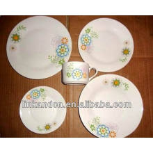 Dinnerware conjuntos atacado, 20pcs dinnerware floral conjunto